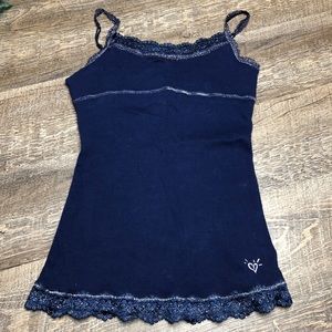Justice Girls Blue Lace Tank